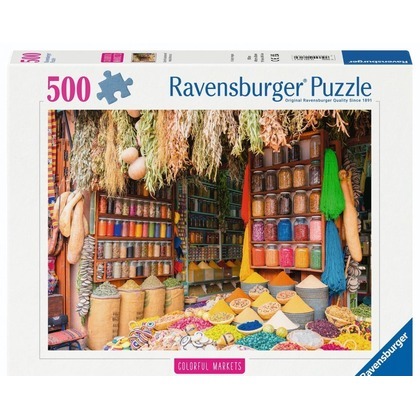 Puzzle 500 Colorful Spices, Morocco
