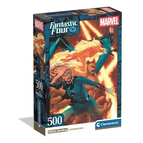 Puzzle 500 Compact Fantastic Four 35805