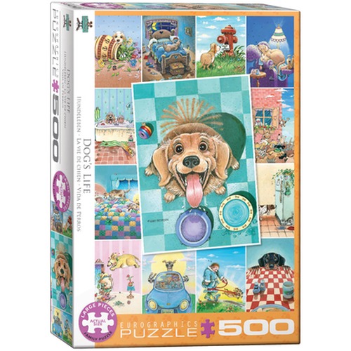 Puzzle 500 Dog\'s Life by Gary Patterson 6500-5365