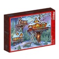 Puzzle 500 Domki na drzewach
