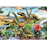 Puzzle 500 el. Dinozaury