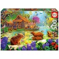 Puzzle 500 el. Kapibary
