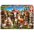 Puzzle 500 el. Kumple z farmy