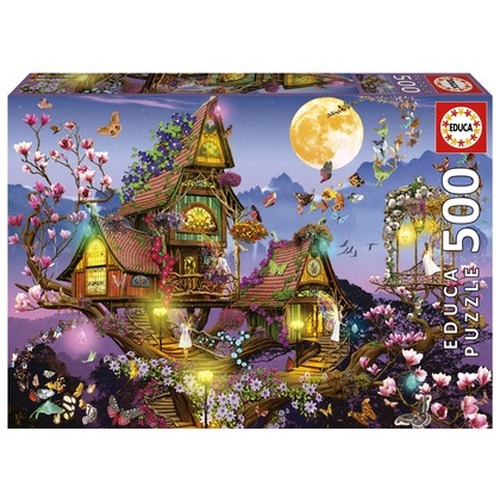 Puzzle 500 el. Magiczny dom