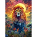 Puzzle 500 el. Majestatyczny lew