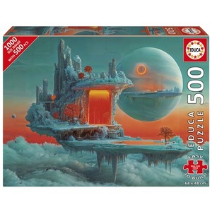 Puzzle 500 el. Planeta ognia i lodu