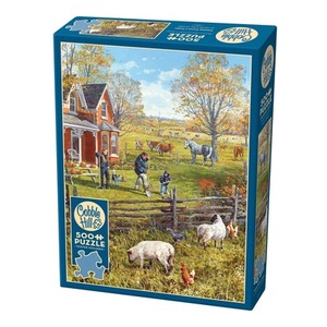 Puzzle 500 el. Rodzinna farma