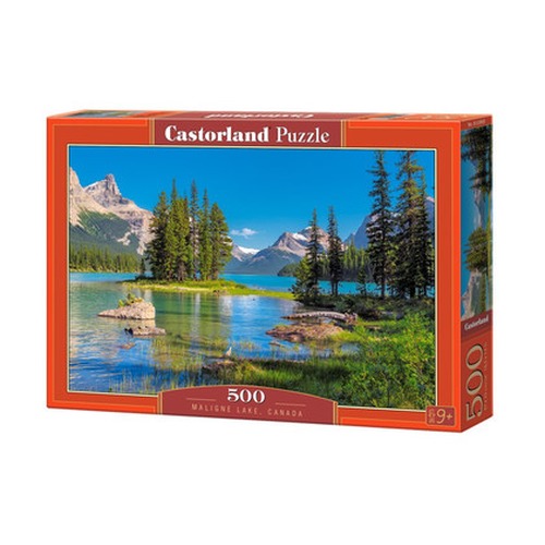 Puzzle 500 elementów Jezioro Maligne Kanada