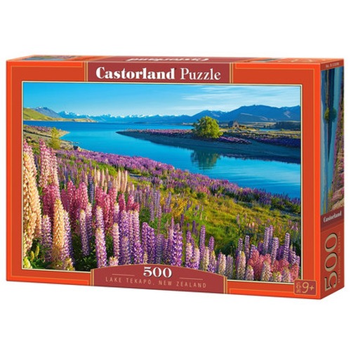 Puzzle 500 elementów Jezioro Tekapo Nowa Zelandia