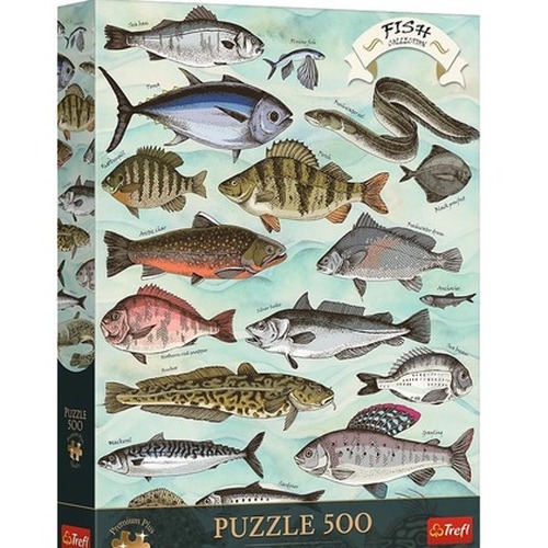 Puzzle 500 Finders Keepers: Ryby TREFL
