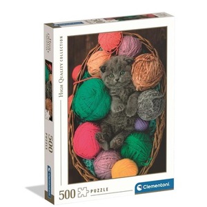 Puzzle 500 Fluffy Kitten