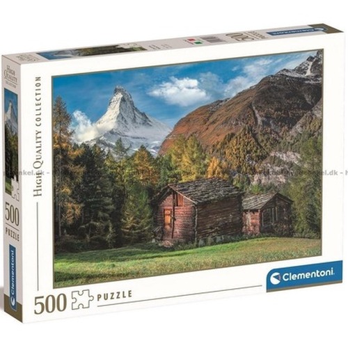 Puzzle 500 HQ Charming Matterhorn