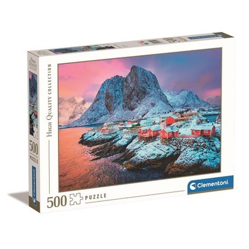 Puzzle 500 HQ Hamnřy village 35144