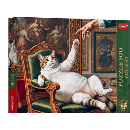 Puzzle 500 Jego Puszysta Wysokość TREFL