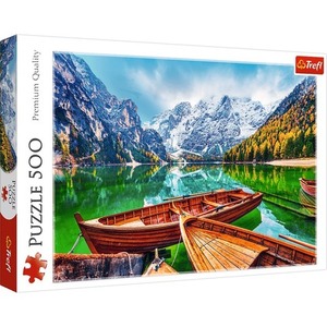 Puzzle 500 Jezioro Braies Włochy 37486