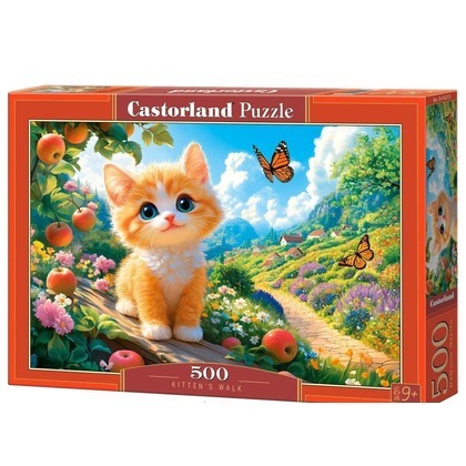 Puzzle 500 Kitten\'s Walk CASTOR
