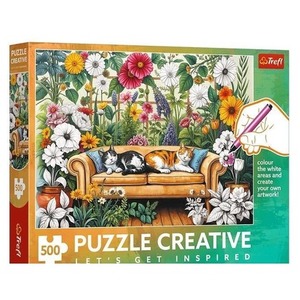 Puzzle 500 Kocia oranżeria