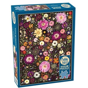 Puzzle 500 Kolorowe kwiaty 113591