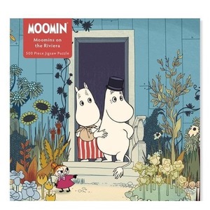 Puzzle 500 Muminki Mama, Tata i Mała Mi