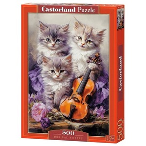 Puzzle 500 Musical Kittens CASTOR