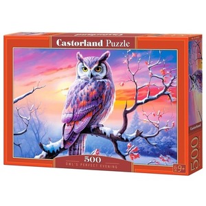 Puzzle 500 Owl's Perfect Evening CASTOR