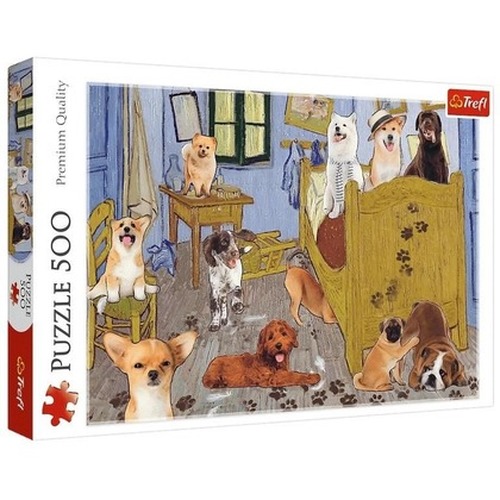 PUZZLE 500 Pokój van Gogha Psia Rewolucja 37539