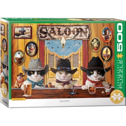 Puzzle 500 Saloon by Lucia Heffernan 6500-6052