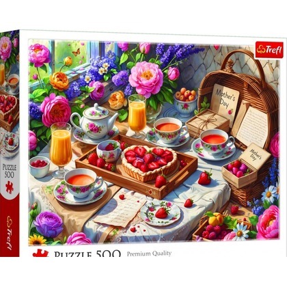 Puzzle 500 Słodkości na Dzień Mamy TREFL