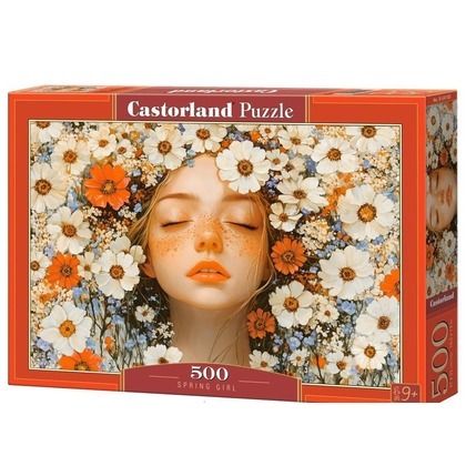 Puzzle 500 Spring Girl CASTOR