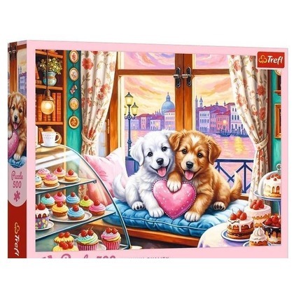 Puzzle 500 Szczenięca miłość TREFL