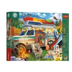 Puzzle 500 Tea Time: Kamper TREFL