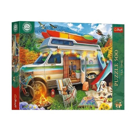 Puzzle 500 Tea Time: Kamper TREFL