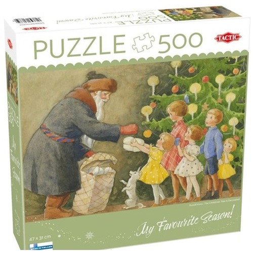 Puzzle 500 The Christmas Tree is Decorated