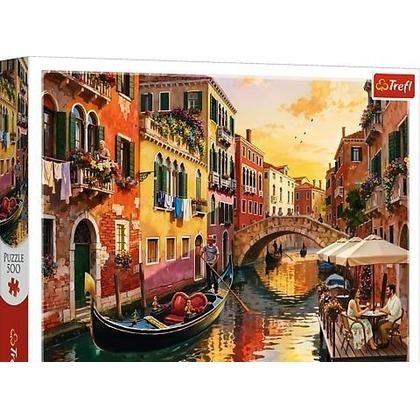 Puzzle 500 Wenecja o zachodzie słońca