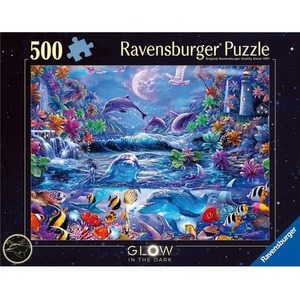 Puzzle 500 świecące - Magiczny świat