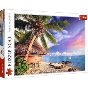 Puzzle 500 Wyspa Bora-Bora TREFL