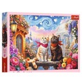 Puzzle 500 Zakochane mruczki TREFL