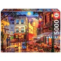 Puzzle 5000 el. Miasteczko we Francji