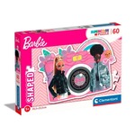 Puzzle 60 elementów Shaped Barbie