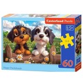 Puzzle 60 Happy Duchhunds CASTOR