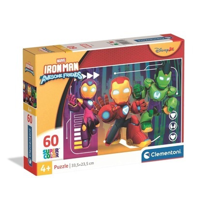 Puzzle 60 Iron Man And His Awesome Friends