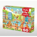 Puzzle 60 Kapibara w wielkim mieście Grałamigłówka
