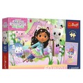 Puzzle 60 Koci Domek Gabi + plakat TREFL