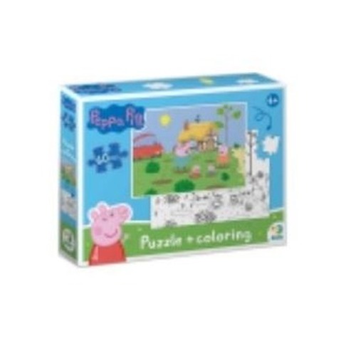 Puzzle 60 Peppa Pig 2 in 1
