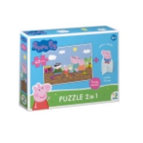 Puzzle 60 Peppa Pig with charater figure