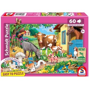 Puzzle 60 PQ Zwierzęta na farmie 113645