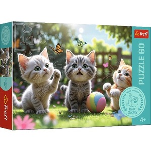 PUZZLE 60 Trzy kociaki 17412