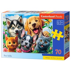 Puzzle 70 Pets Selfie B-070220