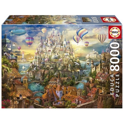 Puzzle 8000 el. Miasto marzeń