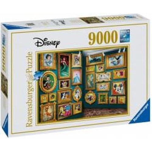 Puzzle 9000 Muzeum Postaci Disneya